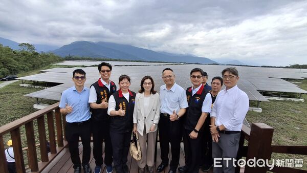 年發電量8千萬度！花蓮首座大型光電厰面積逾66公頃　開始售電